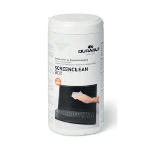 Durable Screenclean Cleaning Wipes – Tub