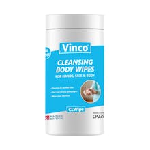 Vinco CLWipe Cleansing Body Wipes - Tub