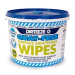 Dirteeze Quat-Free Surface Sanitising Wipes - Bucket