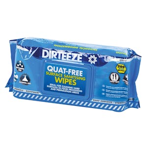 Dirteeze Quat-Free Surface Sanitising Wipes