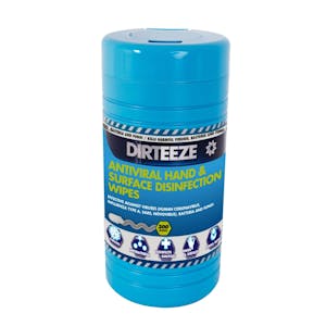 Dirteeze Antiviral Hand & Surface Disinfection Wipes
