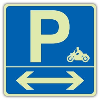 GloReflect Motorcycle Parking Arrow Left & Right