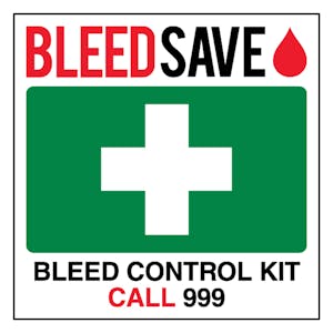 Bleed Control Kit - Call 999 - Square