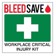 Workplace Critical Injury Kit - Square