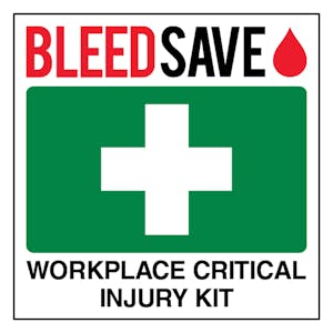Workplace Critical Injury Kit - Square