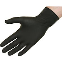 Unigloves Select Black Latex Gloves
