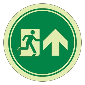 GITD Path Marker - Exit Arrow Up
