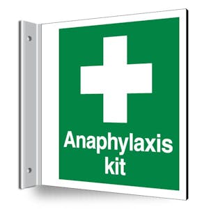 Anaphylaxis Corridor Sign