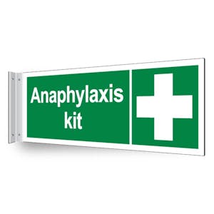 Anaphylaxis Kit Corridor Sign - Landscape 