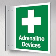 Adrenaline Devices - Corridor Sign - Square