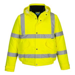 Portwest Essential Hi-Vis Winter Bomber Jacket 