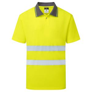 Portwest Essential Hi-Vis Polo Shirt S/S 