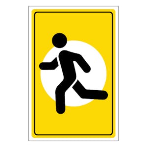 Runner Left - Portrait