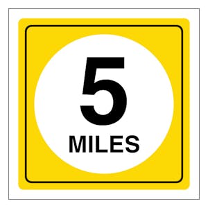5 Miles - Square