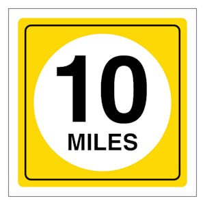 10 Miles - Square
