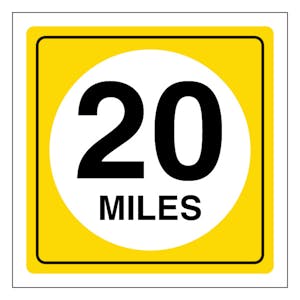 20 Miles - Square