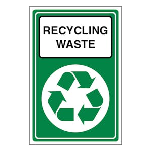 Recycling Waste - Portrait