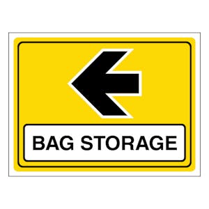 Bag Storage Arrow Left - Landscape