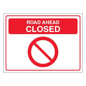 Road Ahead Closed - Landscape