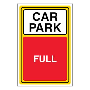 Car Park Full - Portrait