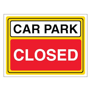 Car Park Closed - Landscape