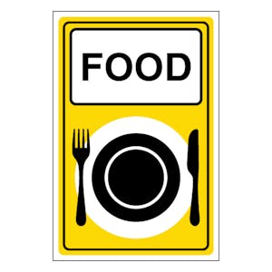 Food - Plate Icon - Portrait
