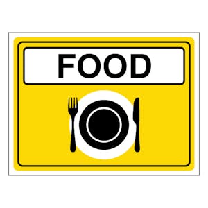 Food - Plate Icon - Landscape