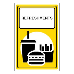 Refreshments - Burger Icon - Portrait