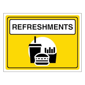 Refreshments - Burger Icon - Landscape