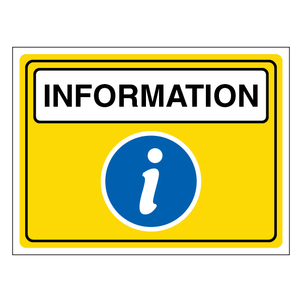 Information Correx Event Signage UK | Branded Event Signs