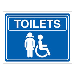 Ladies Disabled Toilets - Landscape