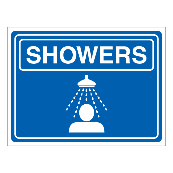 Showers Correx Event Signage UK | Branded Event Signs