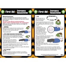 First Aid Pocket Guide - For Resuscitation