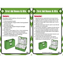 First Aid Pocket Guide - First Aid Boxes & Kits