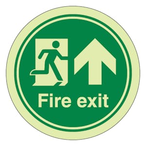 GITD Path Marker - Fire Exit - Arrow Up