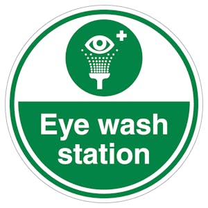 Eyewash Station - Anti-Slip Floor Sign