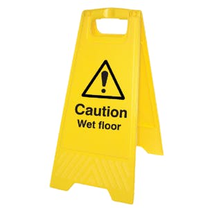 Caution Wet floor