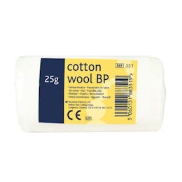 Absorbent Cotton Wool BP - 25g