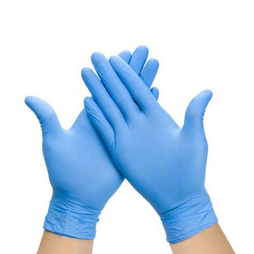 Nitrile Gloves - Blue or Black, Gloves & Aprons