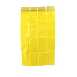 Yellow Self Seal Disposable Bag - 27 x 46cm