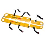 TWO-PIECE EXTENDING SCOOP RESCUE STRETCHER