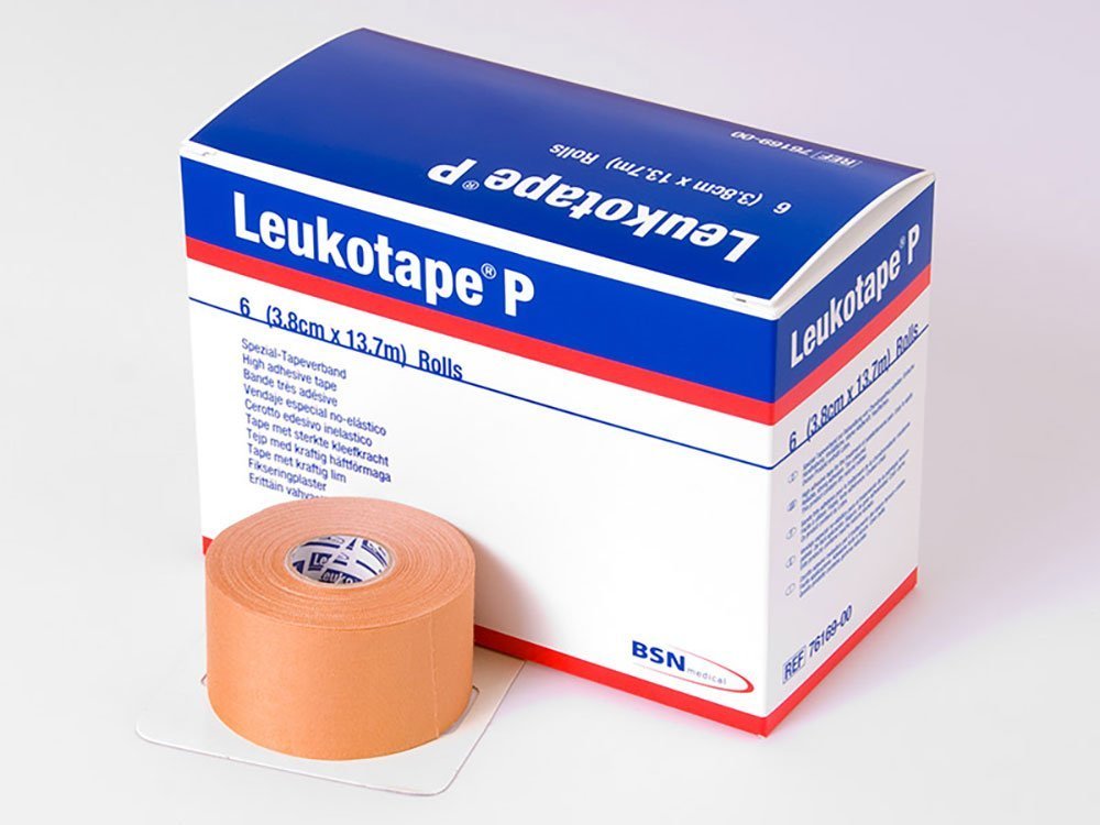 White sports tape (tape bandage) - 3.8 cm x 10 m