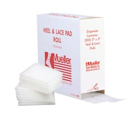 Mueller Heel & Lace Dispenser with Pads (Pack of 2000)