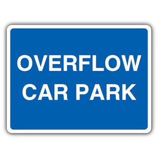 Overflow Car Park - Blue