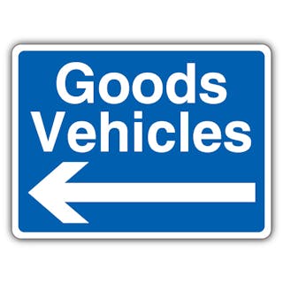 Goods Vehicles - Arrow Left