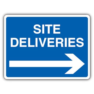 Site Deliveries - Arrow Right