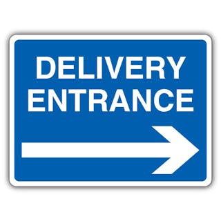 Delivery Entrance - Arrow Right
