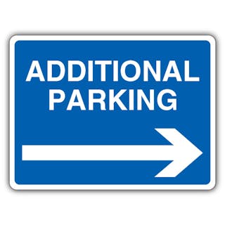 Additional Parking - Arrow Right