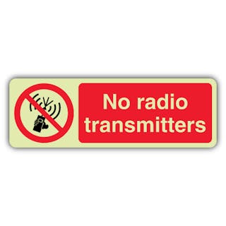 Photoluminescent No Radio Transmitters - Landscape