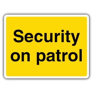 Security On Patrol 